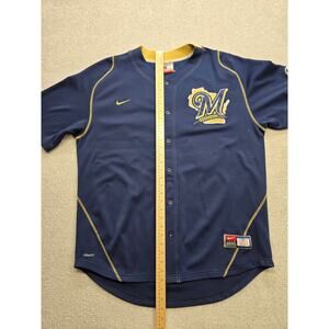 Nike Milwaukee Brewers MLB Vintage Prince Fielder 28 Men's Jersey Size XL